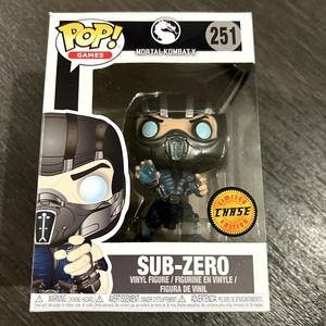 Funko Pop! Games Mortal Kombat X Sub-Zero Chase #251 with Ice Ball